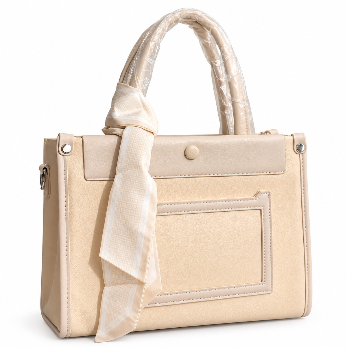 Scarf Charm Tote Bag