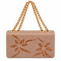Noir Bloom Clutch