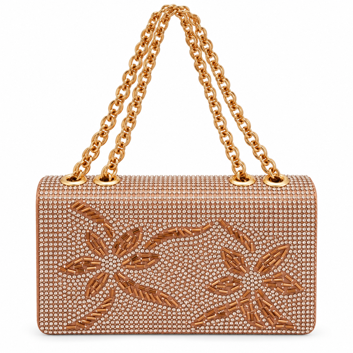 Noir Bloom Clutch