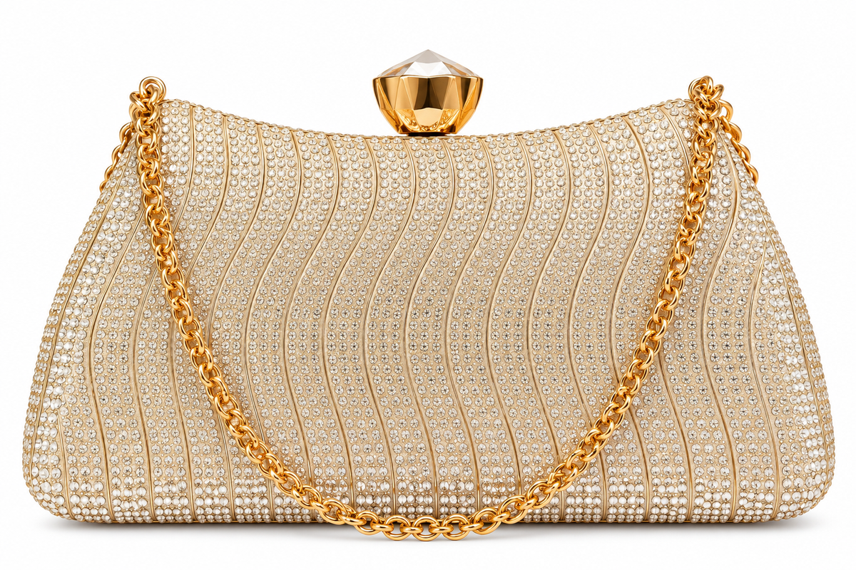 Wave Crystale Clutch