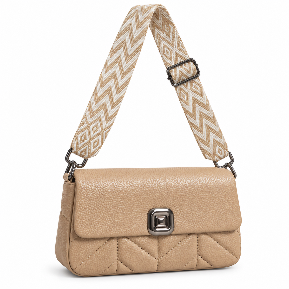 Azure Geo Strap Sling Bag
