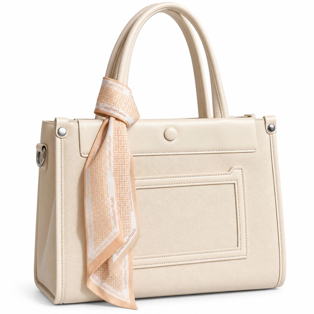Scarf Charm Tote Bag