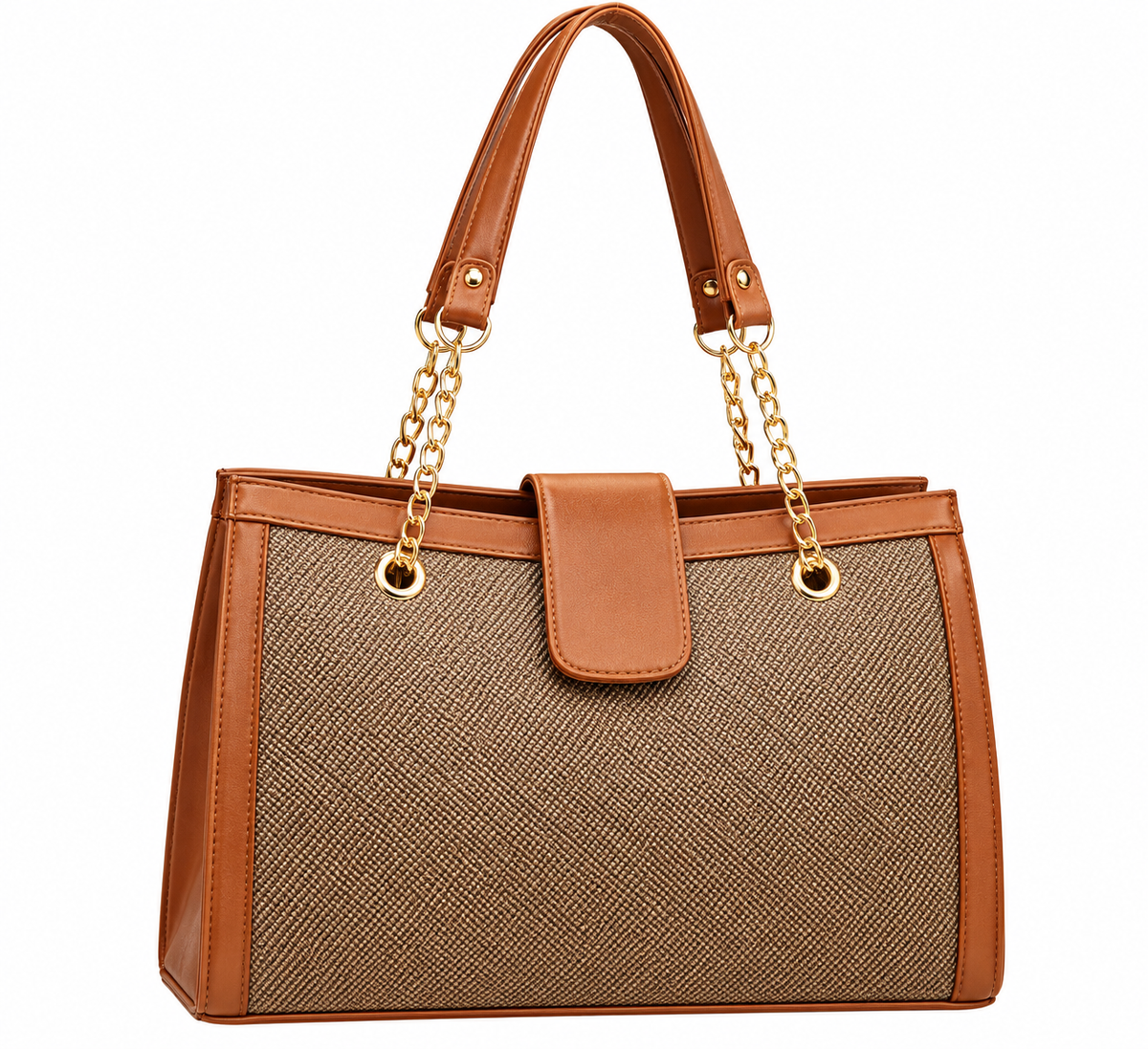 Elan Noir Chain Tote