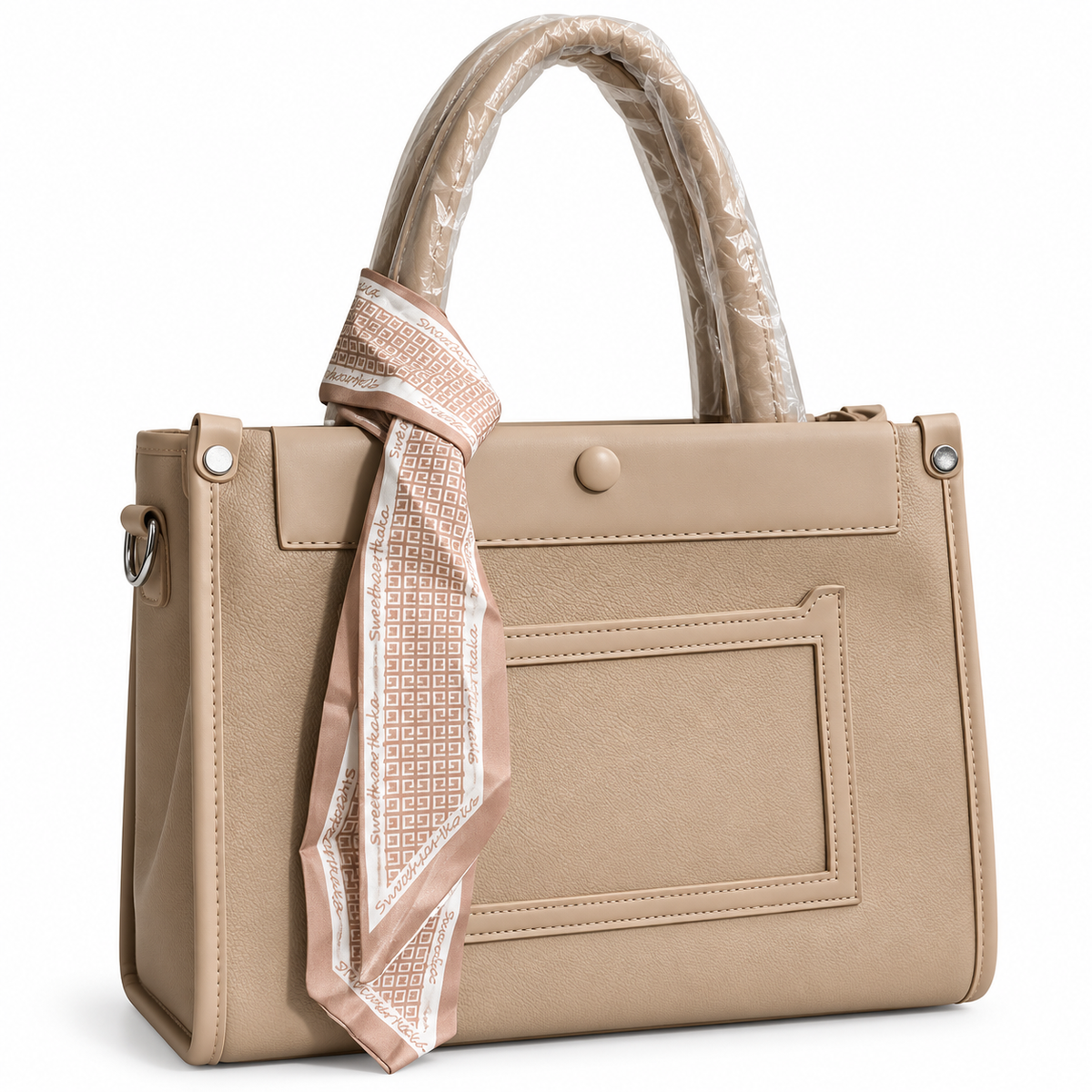 Scarf Charm Tote Bag