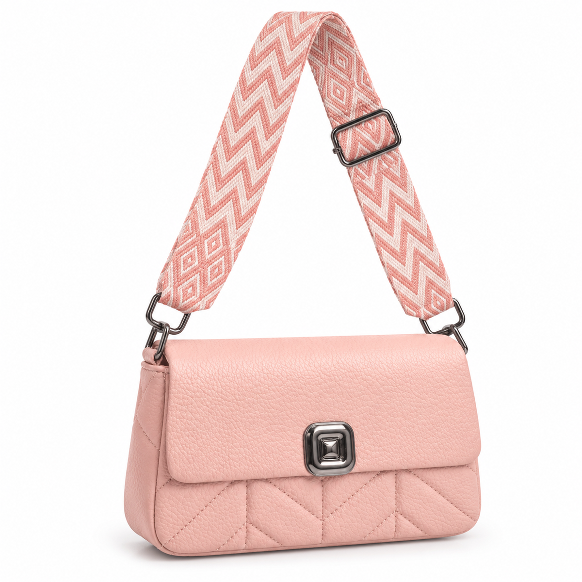 Azure Geo Strap Sling Bag