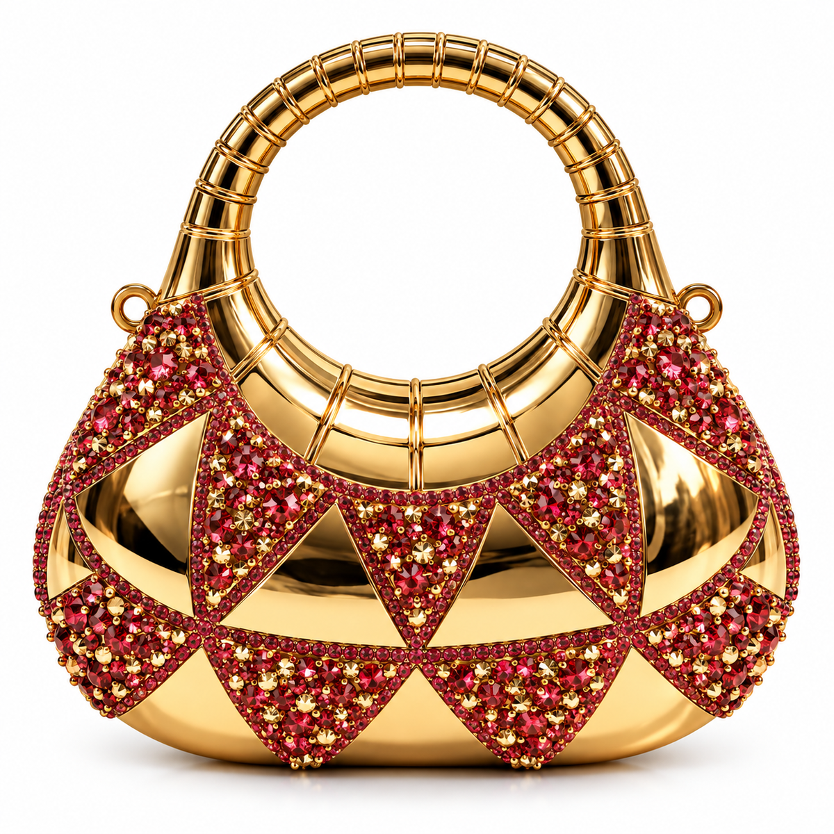 Regal Ruby Clutch