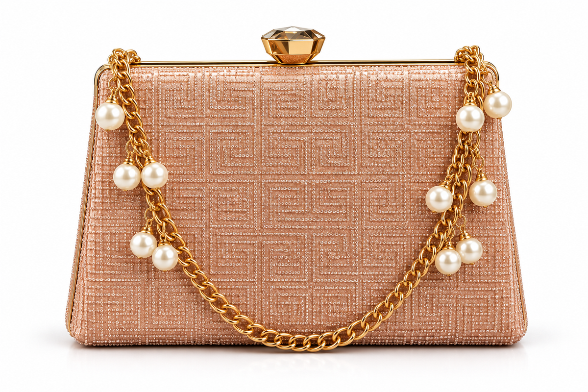 Pearl Luxe Clutch